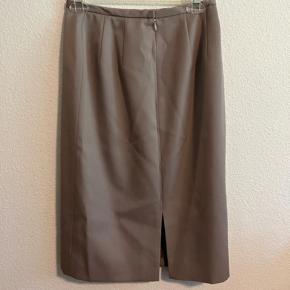 Classiques Entier Khaki Pencil Skirt Size 4
